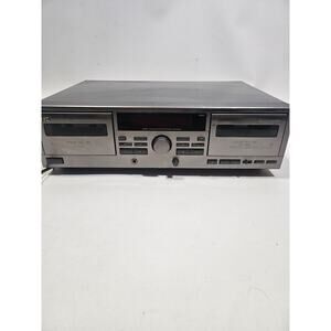 JVC TD-W209 Double Cassette Deck, Dolby B-C NR, Compu Link tested